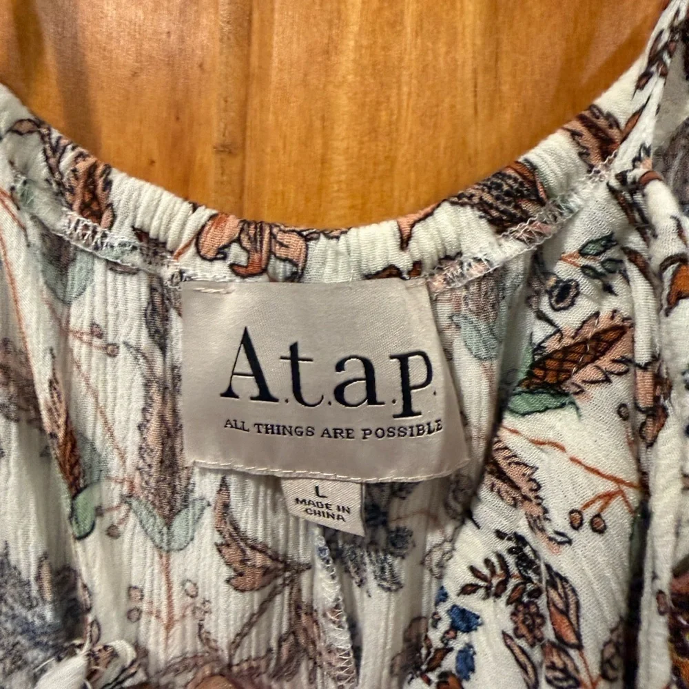 Boot Barn x All Things Are Possible Floral Off-Shoulder Top with Lace Trim - Picture 4 of 4